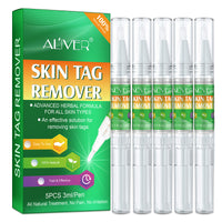ALIVER Body Skin Tag Remover Pens, Anti Mole & Wart Kit, 5pcs