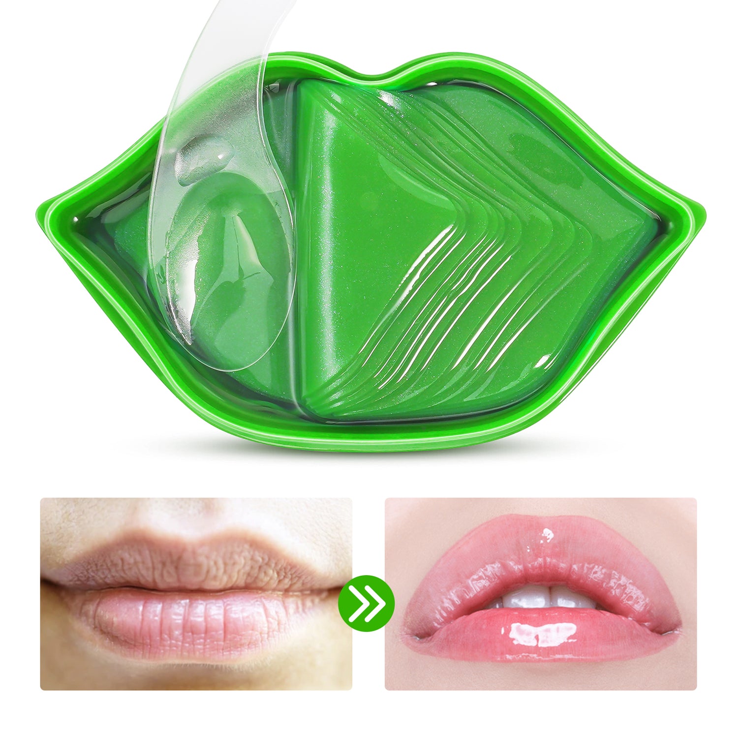 SEFUDUN Aloe Vera Lip Mask, pack of 20pcs