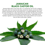 ALIVER Jamaican Black Castor Oil for Hair Growth, 60ml