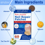 SEFUDUN Multi Purpose Nail Repair Patches, pack of 60pcs