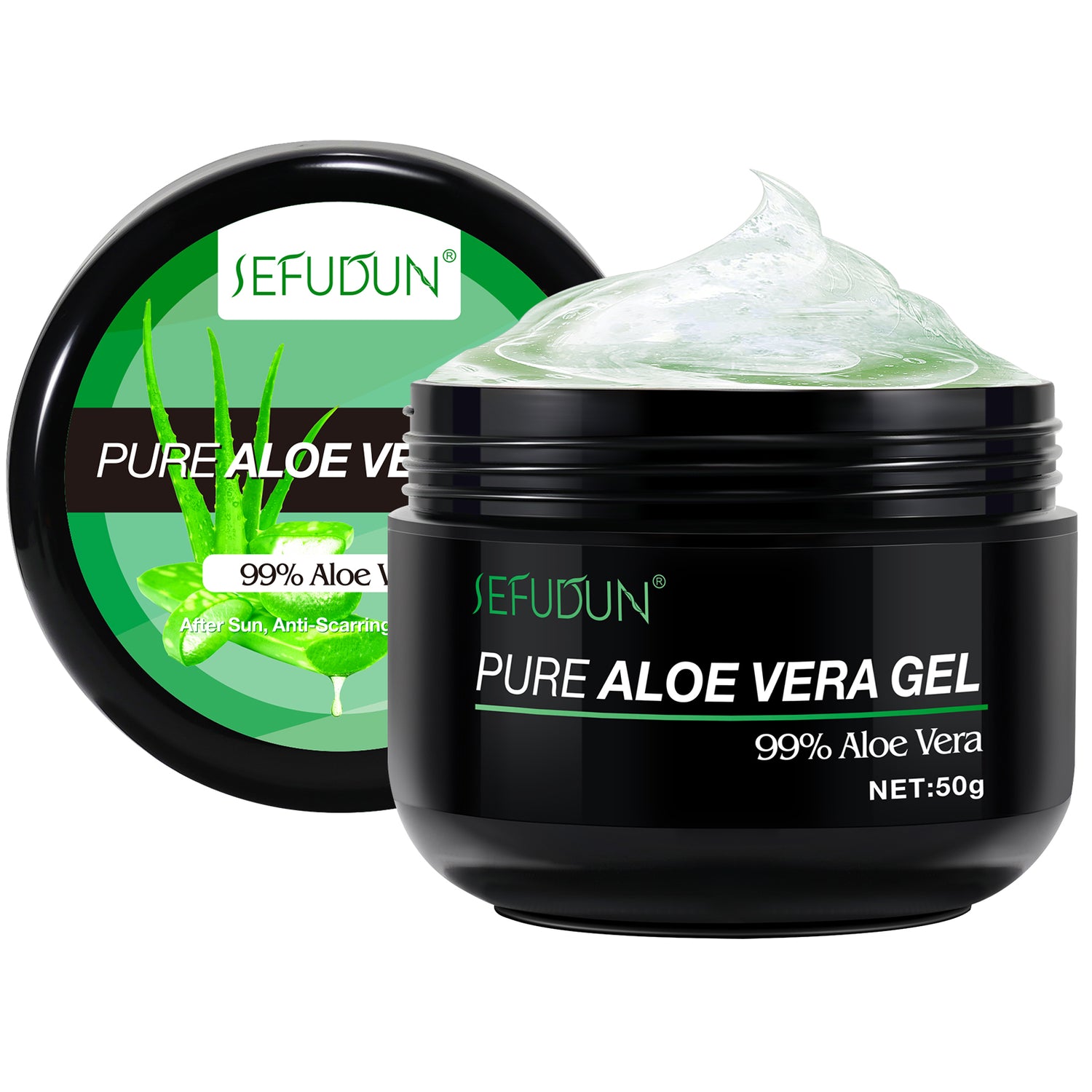 SEFUDUN Pure Aloe Vera Gel, 50g