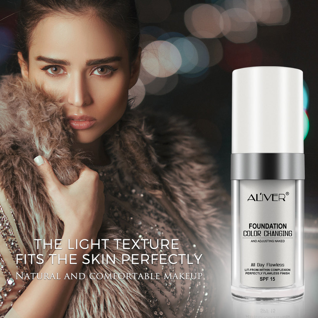 ALIVER Color Changing Foundation Concealer, 30ml