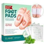 ELAIMEI Adhesive Detox Foot Patches, Toxin Removal Pads (10 pcs)