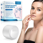 ELAIMEI Clear Silicone Scar Roll Tape, 1.5m