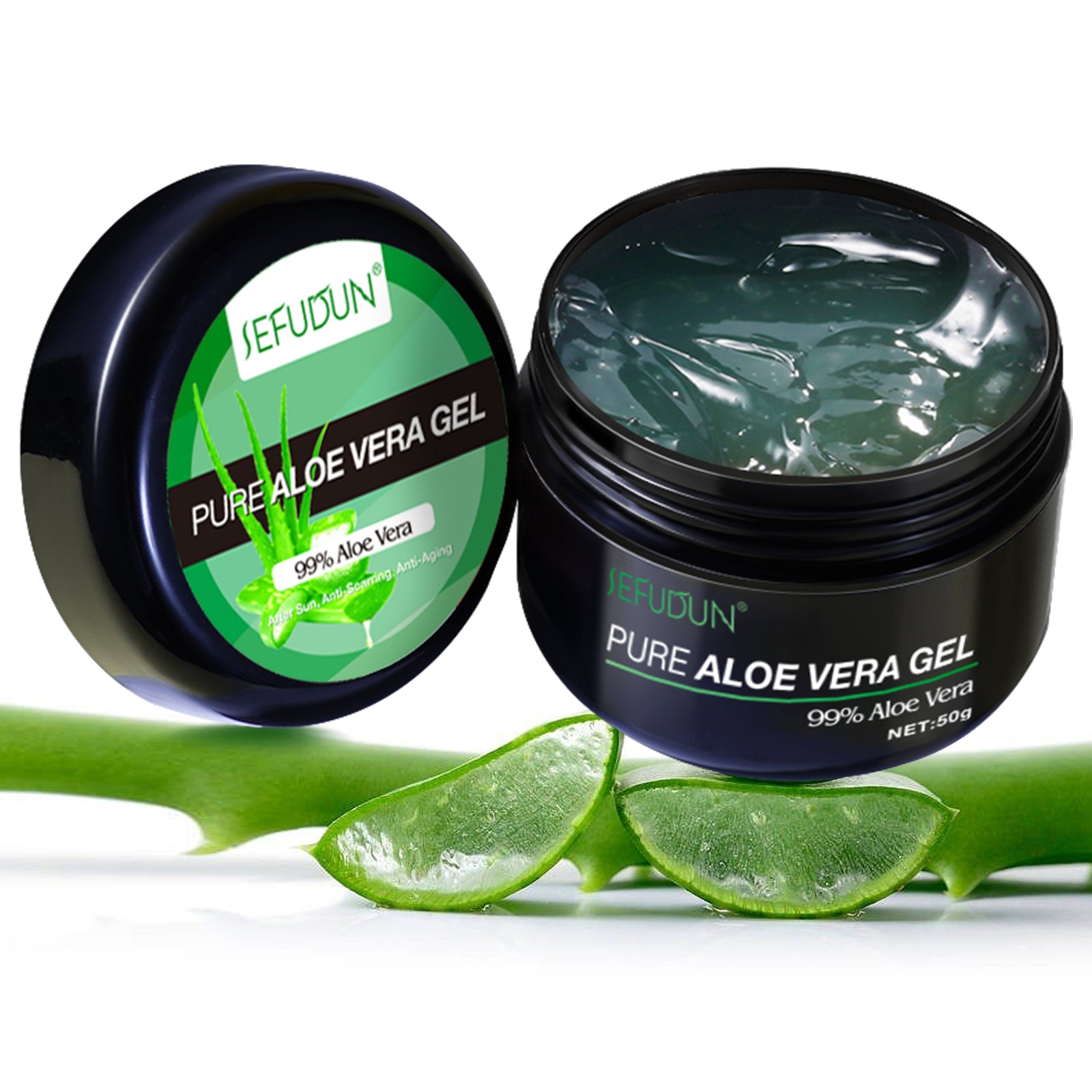 SEFUDUN Pure Aloe Vera Gel, 50g