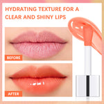 ALIVER 5pcs Lip Gloss Lipstick, Cherry
