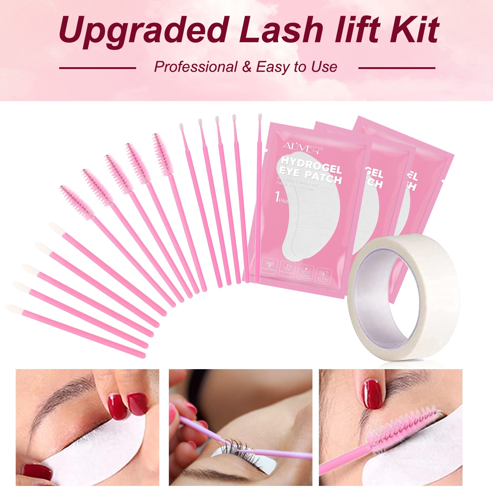 ALIVER Eyelash Extension Lift Kit