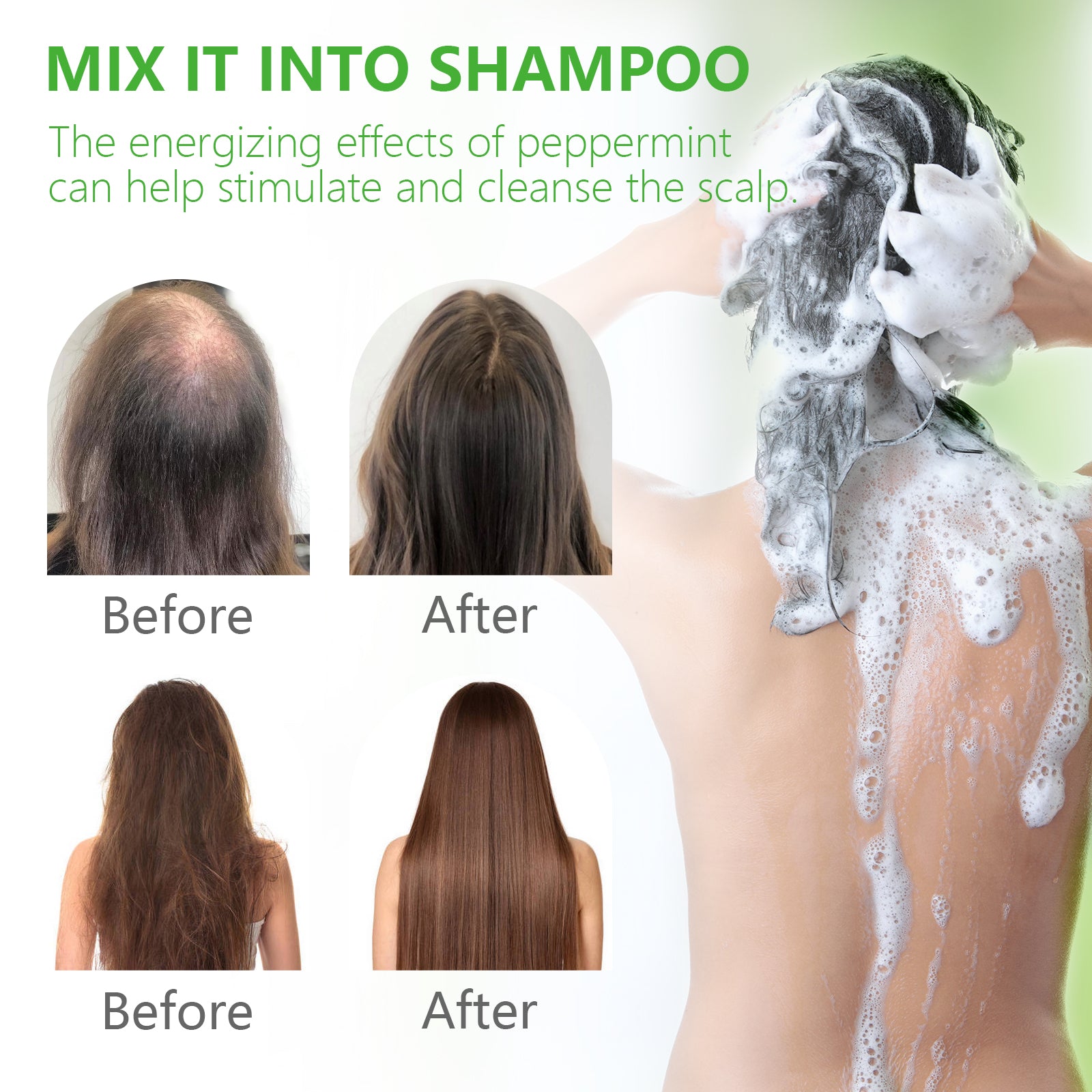 KIZENKA Peppermint Essential Oil, 60ml