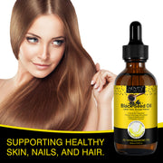ALIVER Pure Black Seed Oil for Hair Growth, 60ml