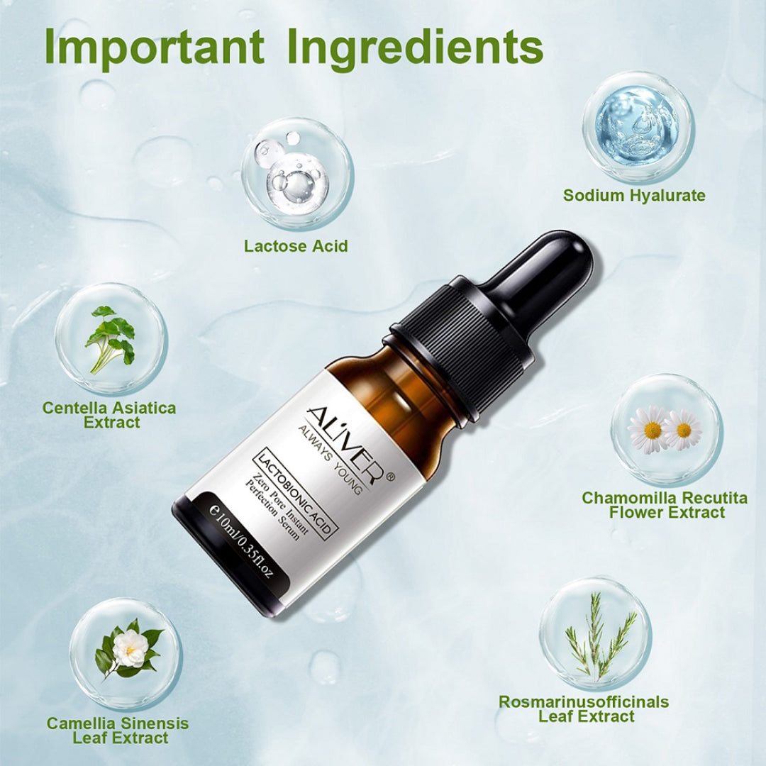 ALIVER Lactobionic Acid Face Serum, 10ml