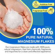 ALIVER Magnesium Chloride Flakes, 100% Natural Bath Salts 350g