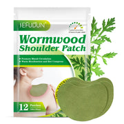 SEFUDUN Wormwood Shoulder Pain Relief Patches, 12pcs
