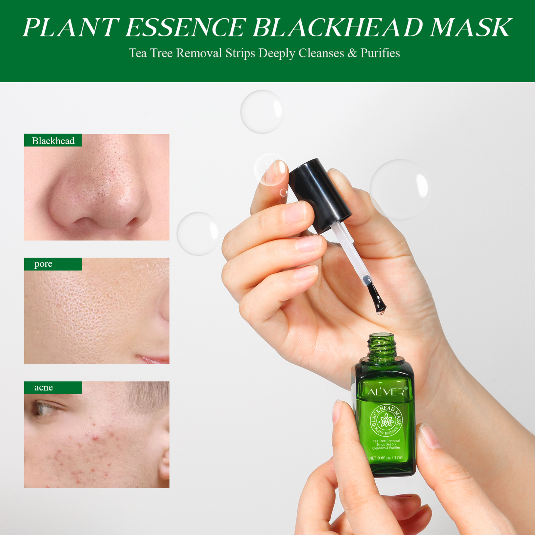 ELBBUB Blackhead Face Mask Essence, 17ml