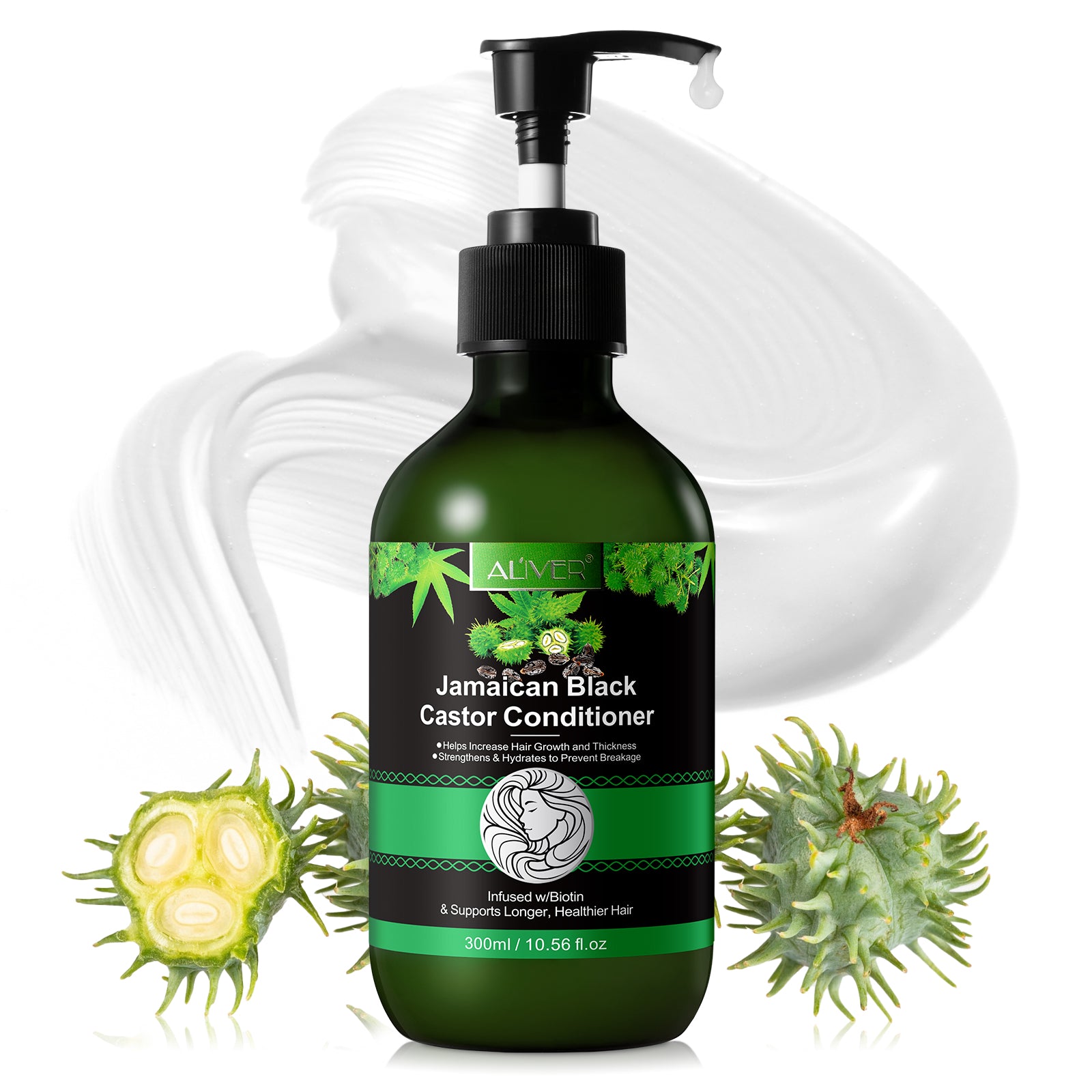 ALIVER Jamaican Black Castor Hair Growth Conditioner, 300ml