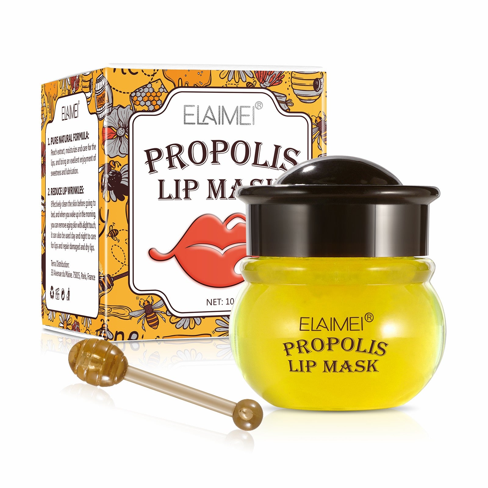 ELAIMEI Propolis Repair Lip Mask, 10g