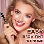 ELAIMEI Tattoo Eyebrow Gel, Long-Lasting Tint (Dark Brown)