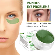 Aliver Aloe Vera Gel Under Eye Patches Mask for Remove Puffiness Dark Circles