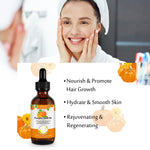 ALIVER Pure Pumpkin Seed Oil for Hair Growth, 60ml