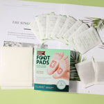 ELAIMEI Adhesive Detox Foot Patches, Toxin Removal Pads (10 pcs)