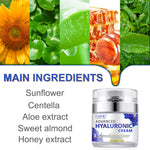 ELAIMEI Pure Hyaluronic Acid Cream for Face, 50ml