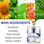 ELAIMEI Pure Hyaluronic Acid Cream for Face, 50ml