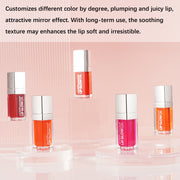 ALIVER 5pcs Lip Gloss Lipstick, Cherry