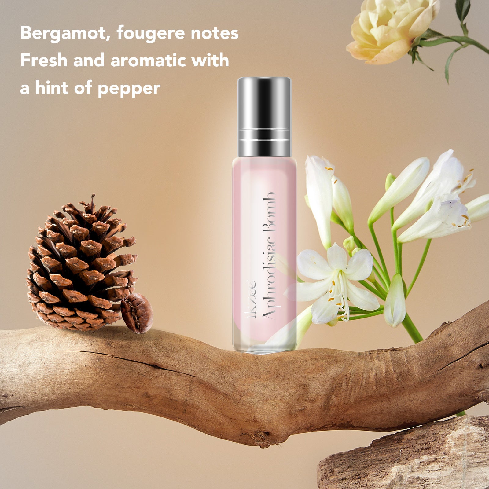 IKZEE Aphrodisiac Bomb for Women, Pheromone Perfume 10ml