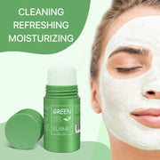 ELAIMEI Purifying Clay Stick Cleanser Mask for Face, Green Tea
