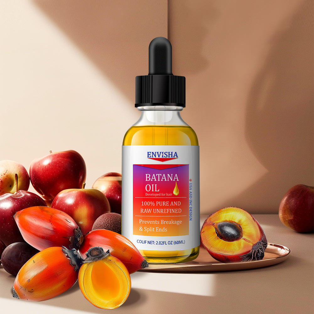 ENVISHA 100% Pure & Raw Unrefined Batana Oil, 60ml