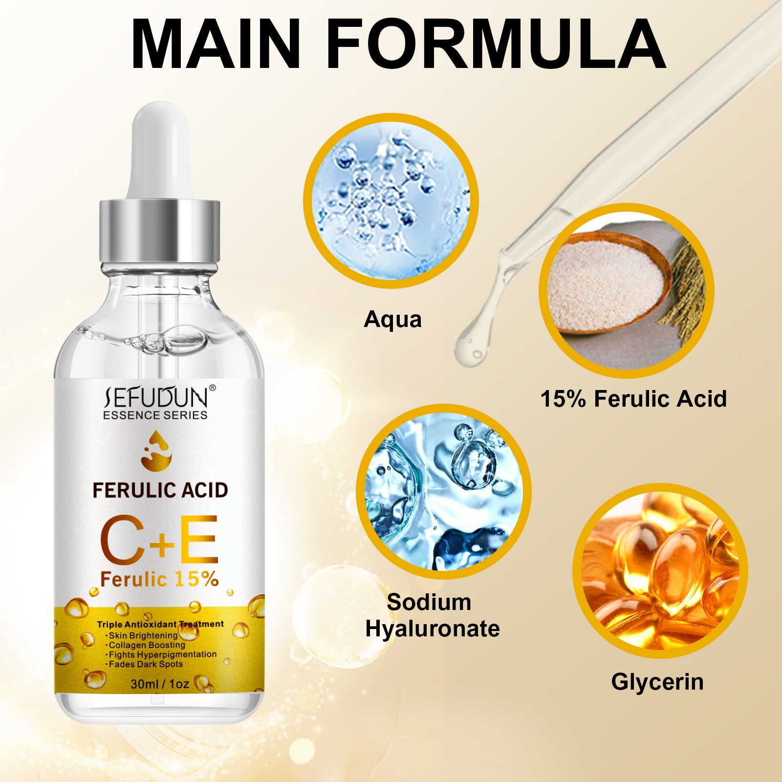 SEFUDUN C + E Ferulic Acid 15% Essence, 30ml