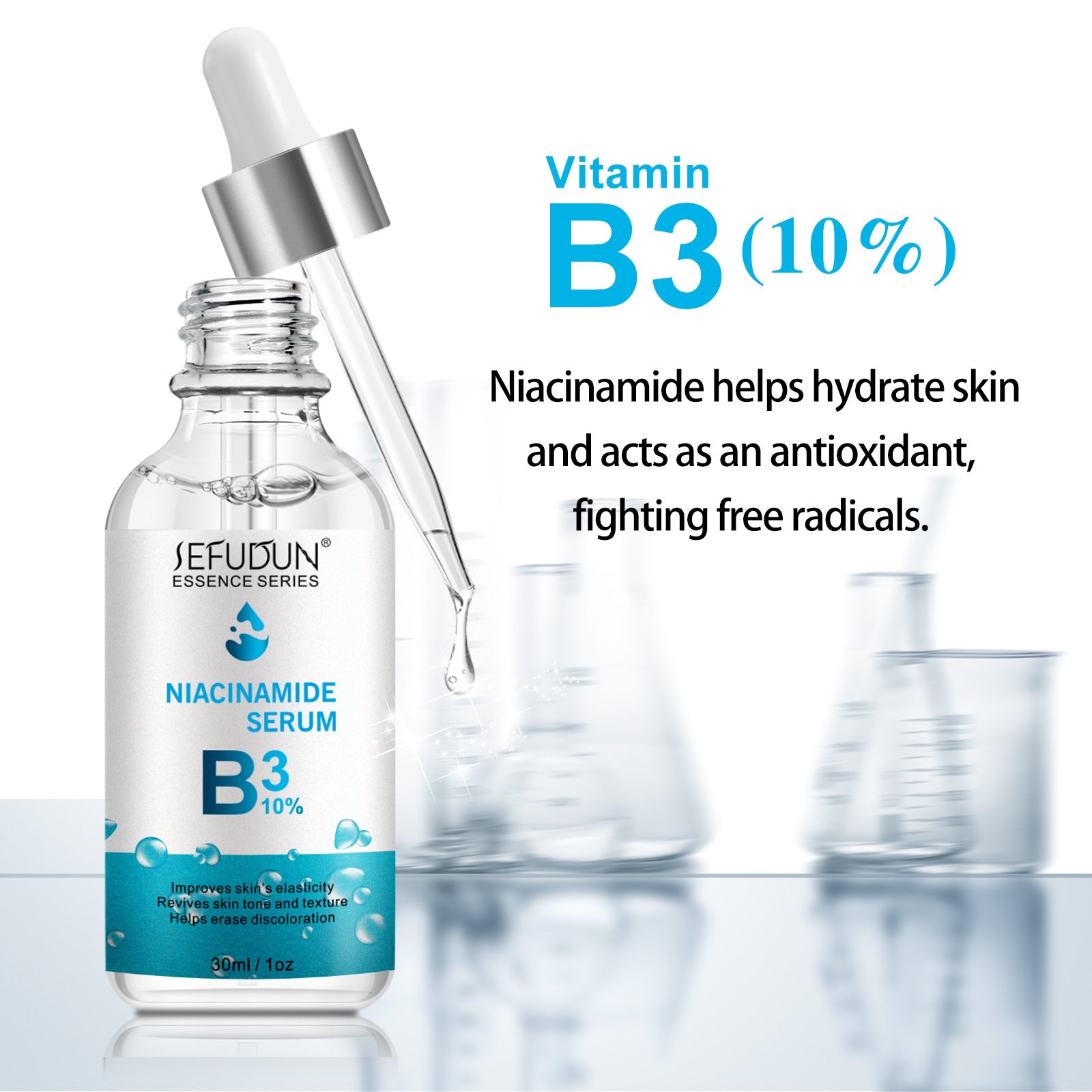 SEFUDUN B3 10% Niacinamide Face Serum, 30ml