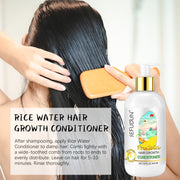 SEFUDUN Rice Water Hair Growth Conditioner, 300ml