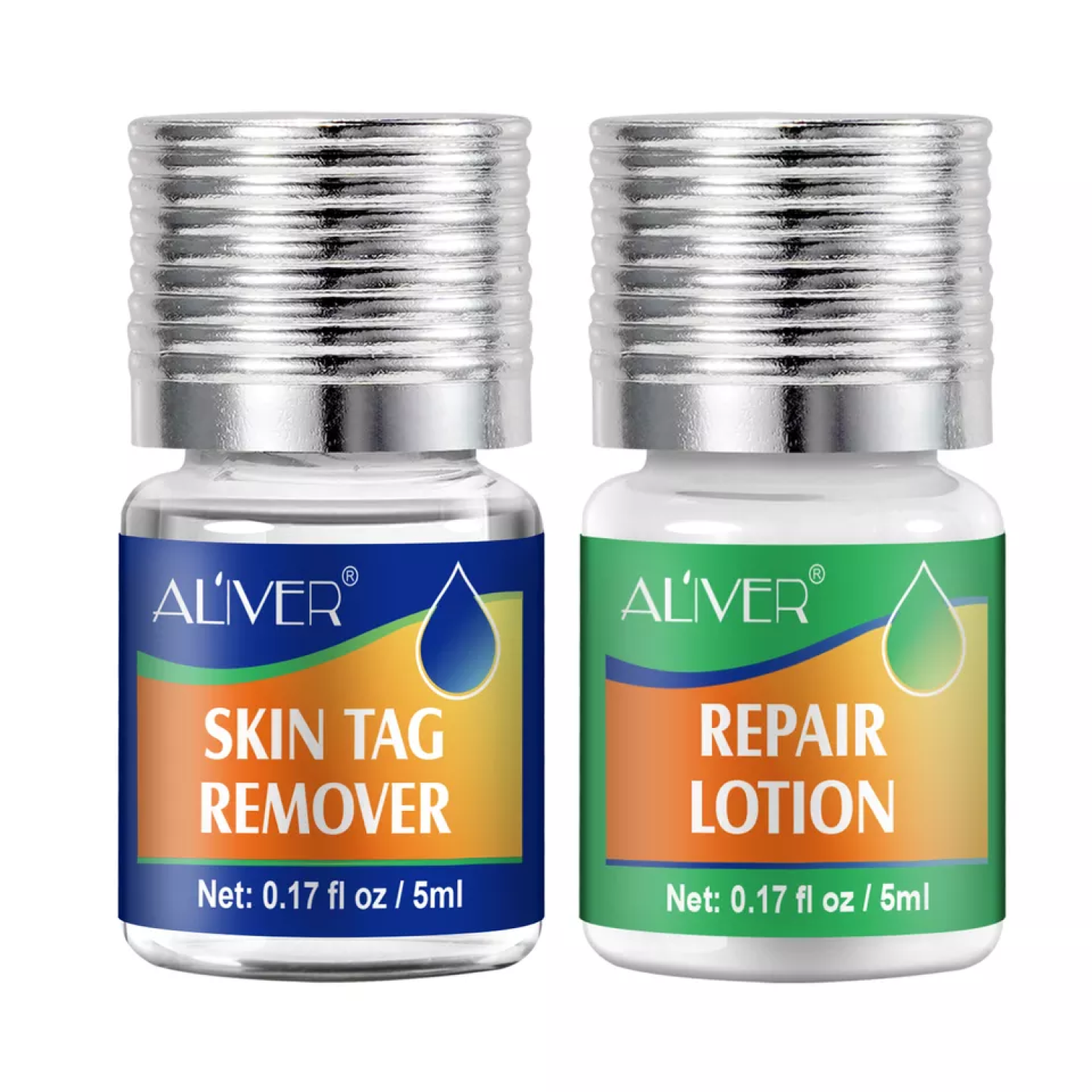 ALIVER 2in1 Effective Body Skin Tag Mole & Wart Removal Kit