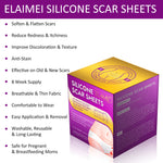 Elaimei Silicone Scar Removal Gel Tape Roll for Skin Treatment Repair 1.5 m