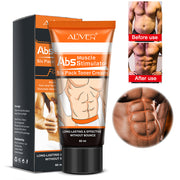 ALIVER Abs Muscle Stimulator Body Cream for Man, 60ml