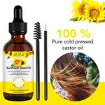 ALIVER Pure Sunflower Seed Oil for Hair, Body & Skin, 60ml