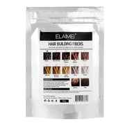 ELAIMEI Hair Building Fibers Alopecia Keratin Thicker Concealer Hair Loss Powder for Men & Women, Dark Brown Bag 50g