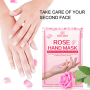 Nifeishi Hand Moisturizing Gloves Repair Renew Cream Peel Hard Soft Nail Mask Dry Cracked Skin SPA Manicure