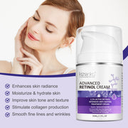 Kizenka Retinol Face Cream Moisturizer Skin Care Anti Aging Wrinkle Acne Treatment Day and Night Cream Dark Spot Remover