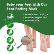 Aliver Tea Tree Soft Foot Peel Mask for Feet Dead Skin Remover