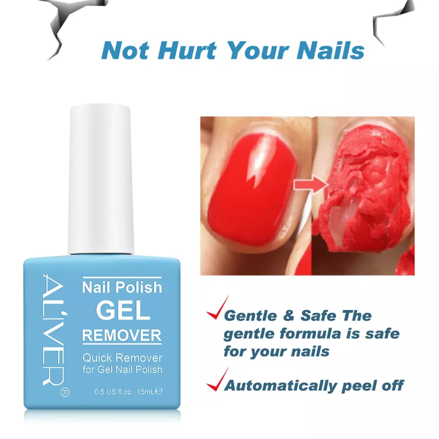 Aliver Gel Nail Polish Remover