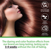 SEFUDUN 3in1 DARK BROWN Hair Dye Shampoo, 500ml