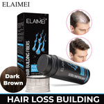 ELAIMEI Hair Loss Building Fibers, 27.5 g (Dark Brown)