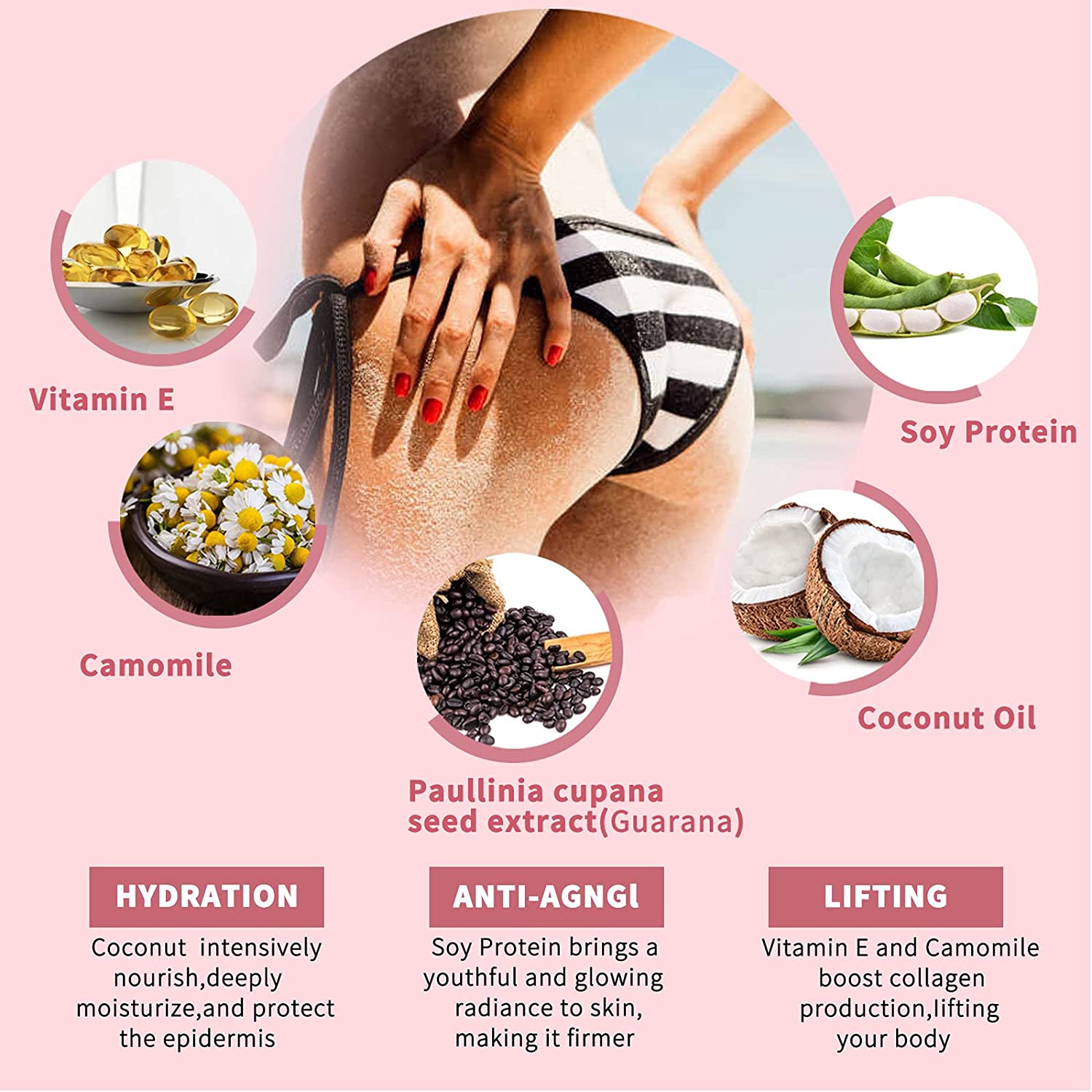 ALIVER Butt Enhancement & Firming Cream, 100g