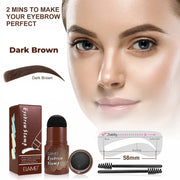 ELAIMEI Dark Brown Eyebrow Stencil Kit
