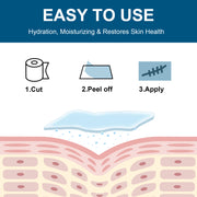 ELAIMEI Clear Silicone Scar Roll Tape, 1.5m