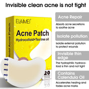 ELAIMEI Acne Pimple Patches for Face, 20pcs
