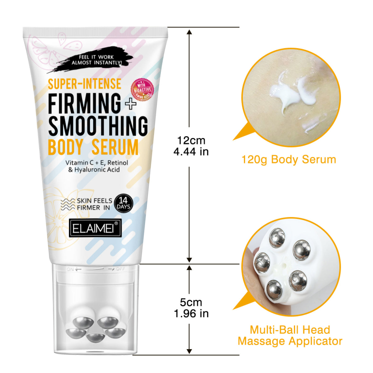 ELAIMEI Firming Body Serum, 120g