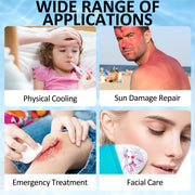 ELAIMEI Ice Roller Facial Cube Massager, Blue