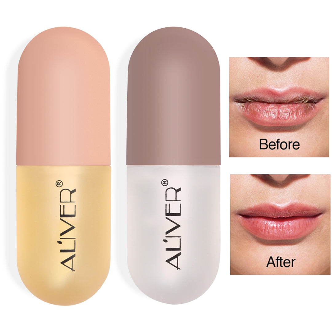 ALIVER Day & Night Lips Enhancer Set, pack of 2pcs